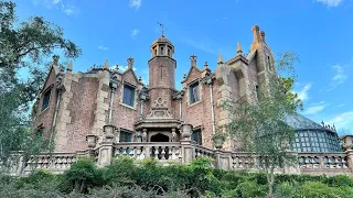 Haunted Mansion Low Light 4K 60fps on-ride POV Magic Kingdom (2024)