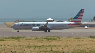 Plane Spotting in Strong Winds at Kingston Norman Manley Int'l Airport | KIN/MKJP