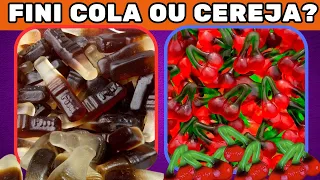 O que você prefere? Fini Cola ou Fini Cerejas? Edição Doces...🍭🍫🍬