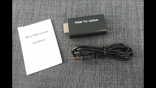 Адаптер PS2 - HDMI, конвертер видео + аудио для Sony PlayStation 2