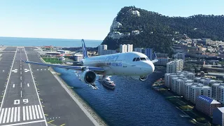 Vuelo Gibraltar - Lisboa A320  | Flight Simulator 2020