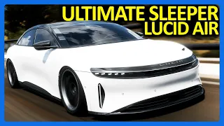 Forza Horizon 5 : The FASTEST Sleeper Car!! (FH5 Lucid Air Sapphire)