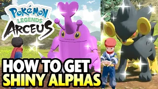 How to Get SHINY ALPHA POKEMON in Pokemon Legends Arceus!