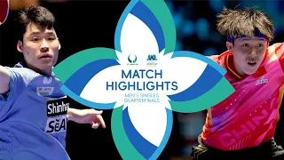 Wang Chuqin vs Jang Woojin | MS QF | ITTF MEN'S AND WOMEN'S WORLD CUP MACAO 2024