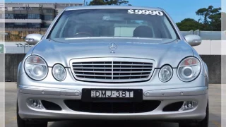 2004 Mercedes-Benz E320 W211 Elegance 4 Sedan Silver