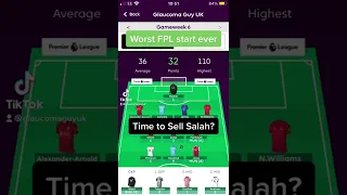 Should you sell Salah #FPL #FYP #FantasyPremierLeague #PremierLeague #Football #Sell #Salah #FPLTips