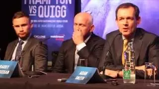 FIERY & HOT-BLOODED! - CARL FRAMPTON v SCOTT QUIGG - FULL & UNCUT BELFAST PRESS CONFERENCE