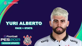 YURI ALBERTO PES 2021 (CORINTHIANS) EFOOTBALL COMO CRIAR