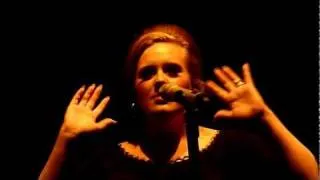 Adele - I Can't Make You Love Me + banter @ Hammersmith Apollo 20th Sept