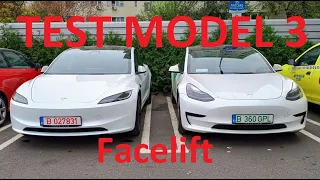 Test Tesla Model 3 Facelift! Cum e fata de vechiul model? Merita?