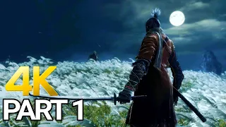 Sekiro Shadows Die Twice Gameplay Walkthrough Part 1 - PC 4K 60FPS No Commentary