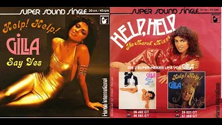 Gilla: Help Help/Say Yes [The Marek Mixes] (Super Sound Single) (1976/77)