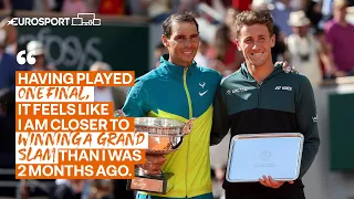 Casper Ruud on making 2022 Roland Garros final and having a routine | Ruud Talk | Eurosport Tennis