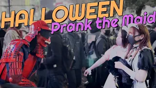 SAMURAI MANNEQUIN PRANK in JAPAN / #12 SHIBUYA HALLOWEEN