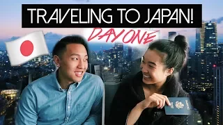 WE'RE GOING TO JAPAN! | Tokyo Day 1