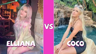 Elliana Walmsley Vs Coco Quinn TikTok Dance Compilation (October 2021)