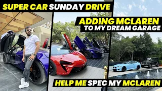 SUPER CAR SUNDAY DRIVE 😍 | ADDING McLAren to my Dream Garage 🔥 | Help me Spec my McLaren