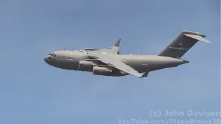 2022 Thunder Over Dover Air Show - USAF C-17 Globemaster III Demo