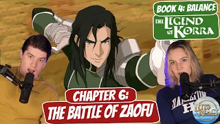 KUVIRA VS KORRA AT ZAOFU! | Legend of Korra Book 4 Reaction | Chapter 6, "The Battle of Zaofu"