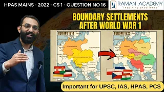 How the World's Borders Were Redrawn After World War I (Explained)