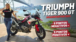 TRIUMPH TIGER 900 GT ARAGÓN EDITION 2024 | 5 pontos positivos e 5 negativos