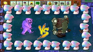 PvZ 1 & 2 - Yeti Zombie VS Gargantuar Zombie - Who Will Win?