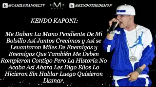 AMIGOS EN LAS BUENAS, AMIGOS EN LAS MALAS (CON LETRA) - KENDO KAPONI