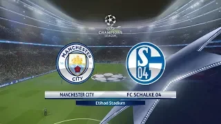 Manchester City Vs Schalke 04 7-0 Goals & Highlights Champions League 12/3/19