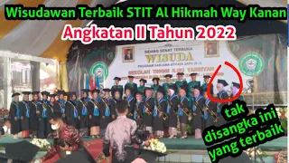 Wisudawan Terbaik STIT Al-Hikmah Way Kanan Lampung