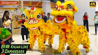 Lion Dance by Khuan Loke 群乐 @ Richeese Factory 3 Damansara Grand Opening 醒狮开张贺庆 传统舞狮採青