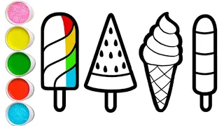 Easy Ice Cream Drawing Tutorial for Kids | Step-by-Step Guide