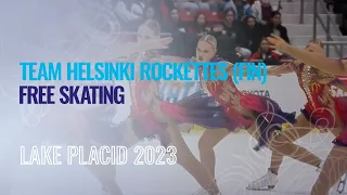 Team Helsinki Rockettes (FIN) | Free Skating | Lake Placid 2023 | #WorldSynchro