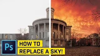 Sky Replacement Photoshop CC Tutorial