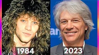 La FASCINANTE TRANSFORMACIÓN de JON BON JOVI a través de los años, el ANTES y DESPUÉS del ROCKSTART