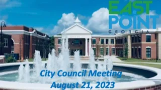 August 21, 2023 City Council Meeting