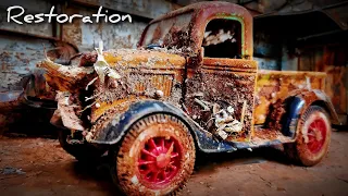 Restoration classical truck - Abandoned Model car 🇺🇸