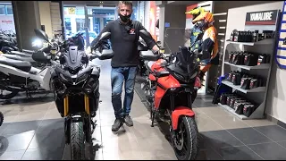 YAMAHA TRACER 9 (euro 5) 2021 - όλες οι διαφορές απο την GT έκδοση