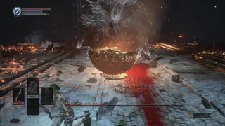 Dark Souls 3 Friede and Ariandel SL1 NG+7 No Rolling/Blocking/Parrying (No Rings, No Buffs)