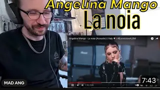 METALHEAD REACTS| Angelina Mango - La noia (Acoustic) | Italy 🇮🇹