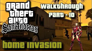 Grand Theft Auto San Andreas Walkthrough Part 10 | Home Invasion | Full Gameplay