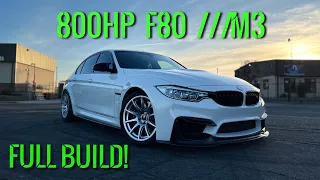 BUILDING A 800HP F80 M3 IN 15 MINUTES!