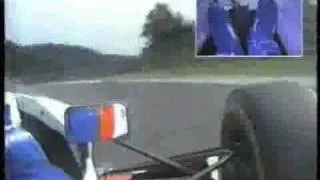 F1 Driver Ukyo Katayama Tyrrell YAMAHA