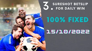 TODAY Football predictions 15/10/2022/ SOCCER PREDICTIONS/ BETTING TIPS #betting #1xbet @Betstake