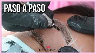Micropigmentación Pelo a Pelo ♥ Beauty Studio Bogotá - Cejas PERFECTAS antes y después.