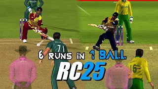 Nail Biting matches : O2 championship season 4 | Gamechanger 5 Mods Real Cricket 25 aka RC20