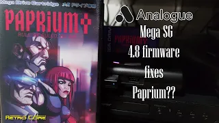 Paprium Mega SG Update 4.8 Does it work?