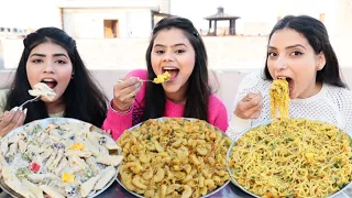 Maggi, Pasta and Macaroni Eating Challenge | Food Challenge
