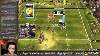 World Cup Game 6: Dark Elves vs Orcs, a very Conditionated match (the Sage plays Blood Bowl 2)