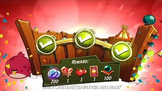 Angry Birds 2  ||Daily Challenge|| For extra Terence card  10/July/2022 Today.