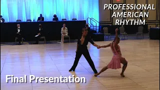 Professional American Rhythm I Boca Ballroom 2020 I Final Presentation